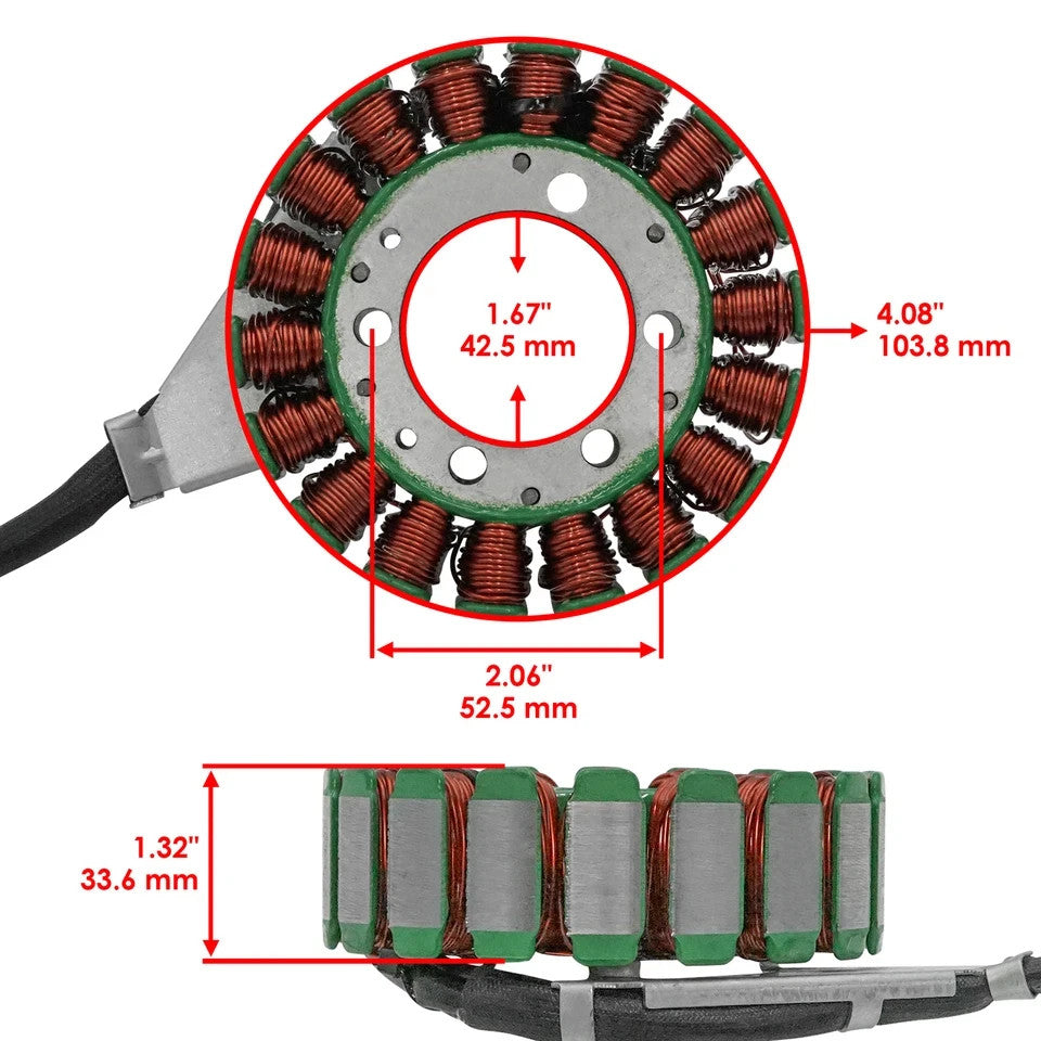 Stator & Gasket For Ski-Doo Skandic 900 Wt AceSwt Ace 15 2016 2017 2018 Magneto