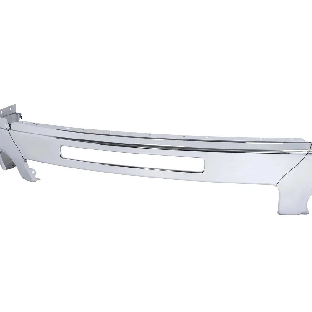 Chrome Front Bumper w/ Fog Light Holes for 2007-2013 GMC Sierra 1500 2500 3500HD
