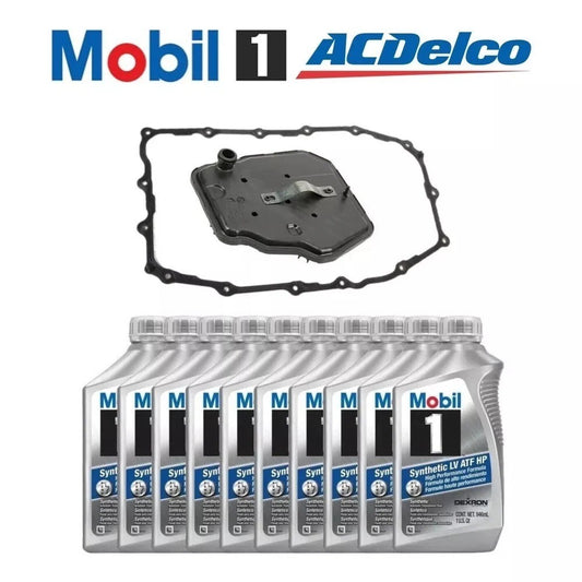 ACDelco 8L90 Transmission Service Kit Mobil1 Fluid For 15+ Chevy/GMC Trucks SUVs