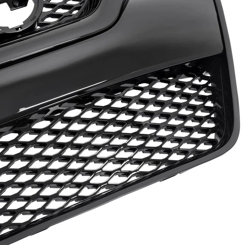 Full Glossy Black Front Bumper Upper Grille Fit For Nissan Maxima 2016 2017 2018