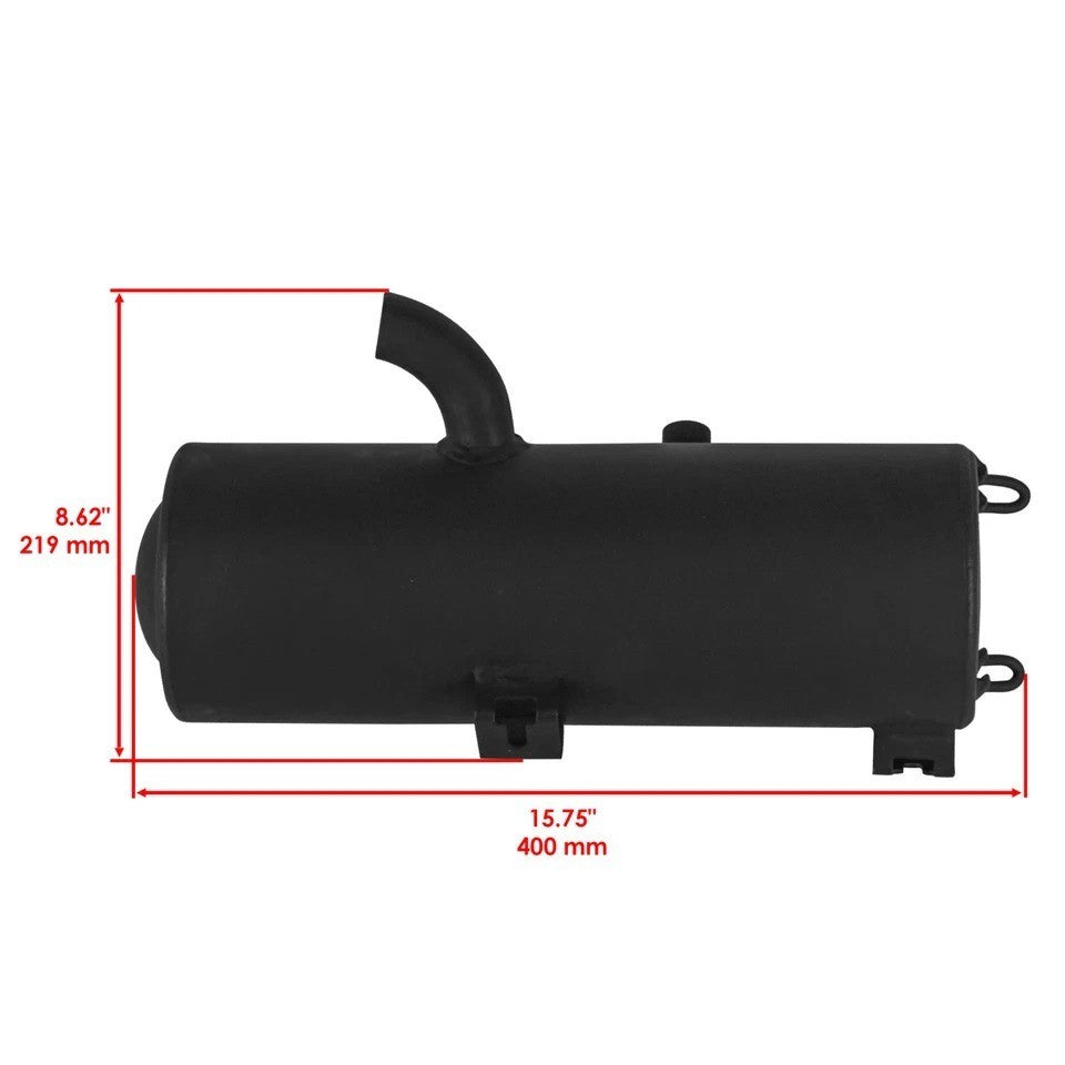 Caltric Exhaust Muffler For Polaris Sportsman 450 HO 2018-2024 1263139