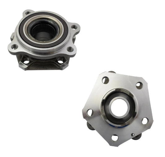 Front Wheel Bearing & Hub Assembly LH Driver or RH Passenger Side for Audi