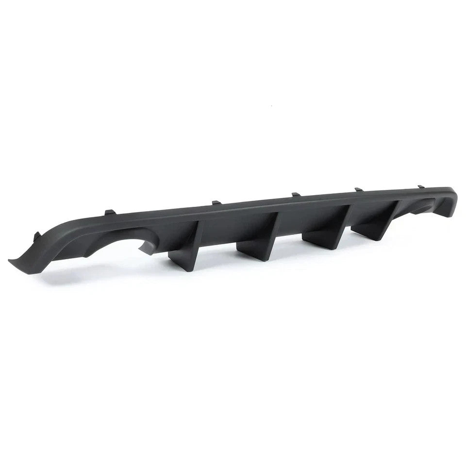 Matte Painted Rear Bumper Diffuser For 2012-2014 Dodge Charger SRT8 Lip Spoiler
