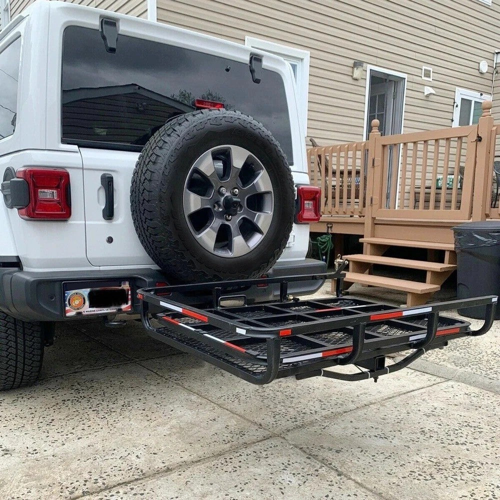 Mobility Scooter Carrier  Hitch Mount Electric Wheelchair Hitch Carrier W/ Ramp