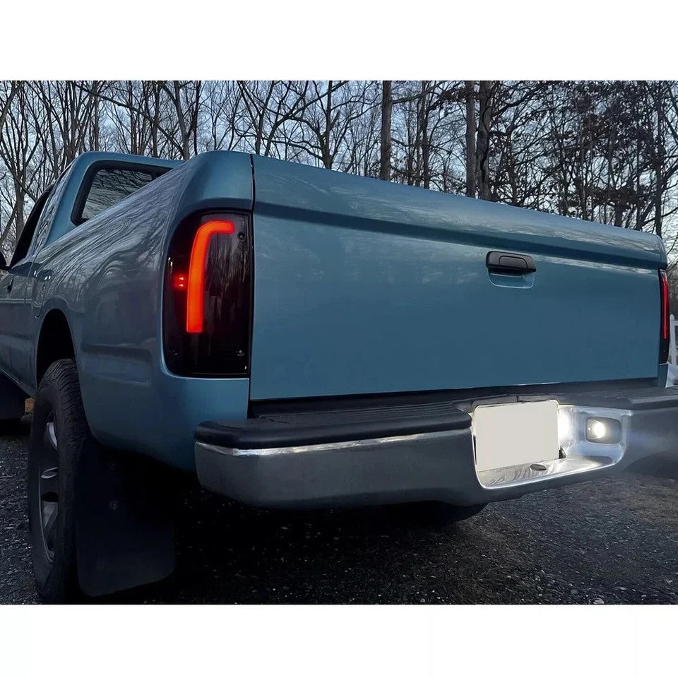 For Toyota Tacoma 1995-2000 LED Smoke Replacement Tail Lights Driver & Passenger