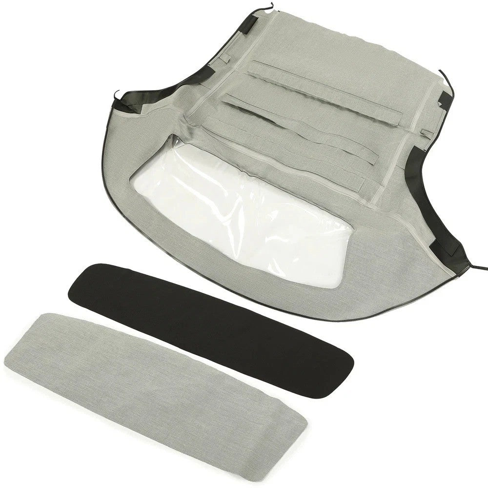 Convertible Soft Top Replacement & Plastic window Black & Clear For 96-02 BMW Z3
