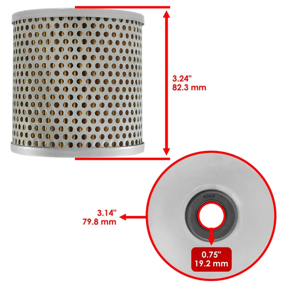 For Kawasaki KZ1000A KZ1000 Ltd KZ1000 Z1-R 1977 1978 1979 1980 Oil Filter 