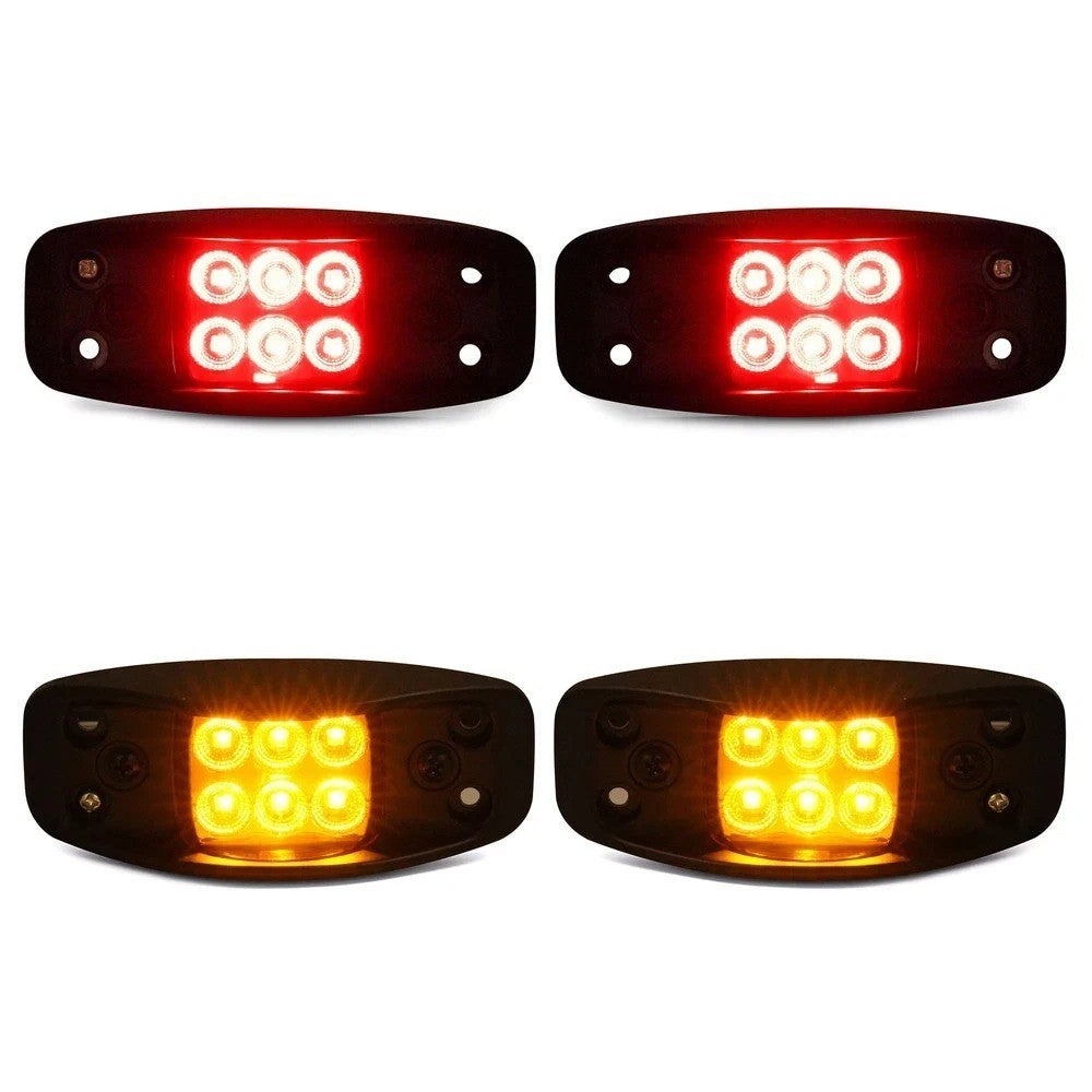 For HMMWV HUMVEE Military Trucks LED Side Marker Lights+Brake Lights+Turn Signal