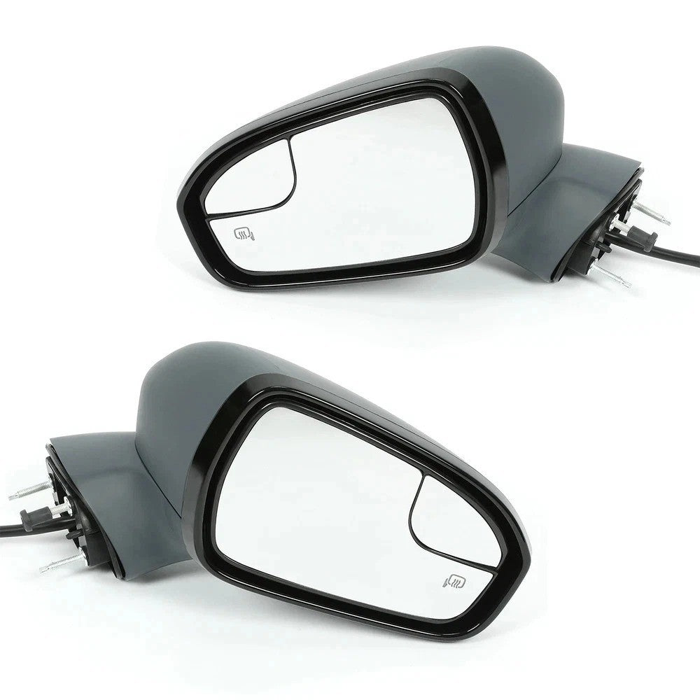 Power Mirror For Ford Fusion S SE 2013-2016 LH RH Manual Fold Heated Paintable