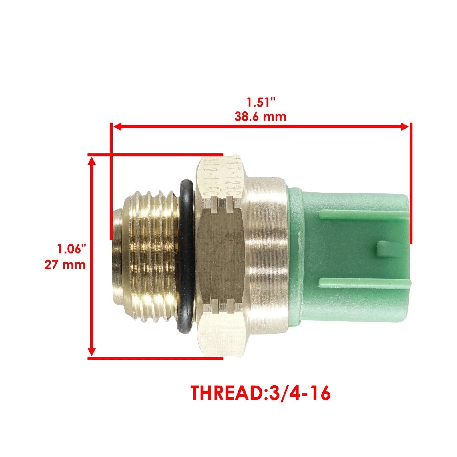 Fan & Indicator Thermo Sensor Switches For Yamaha YFZ450 2004-2005