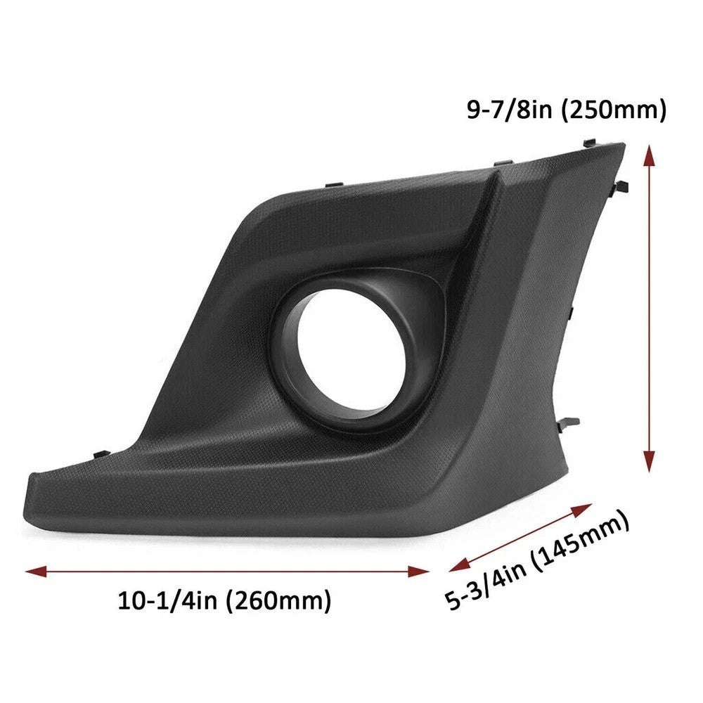 HECASA Driver Side Fog Light Cover Bezel For Subaru Crosstrek 18-20 #57731FL092