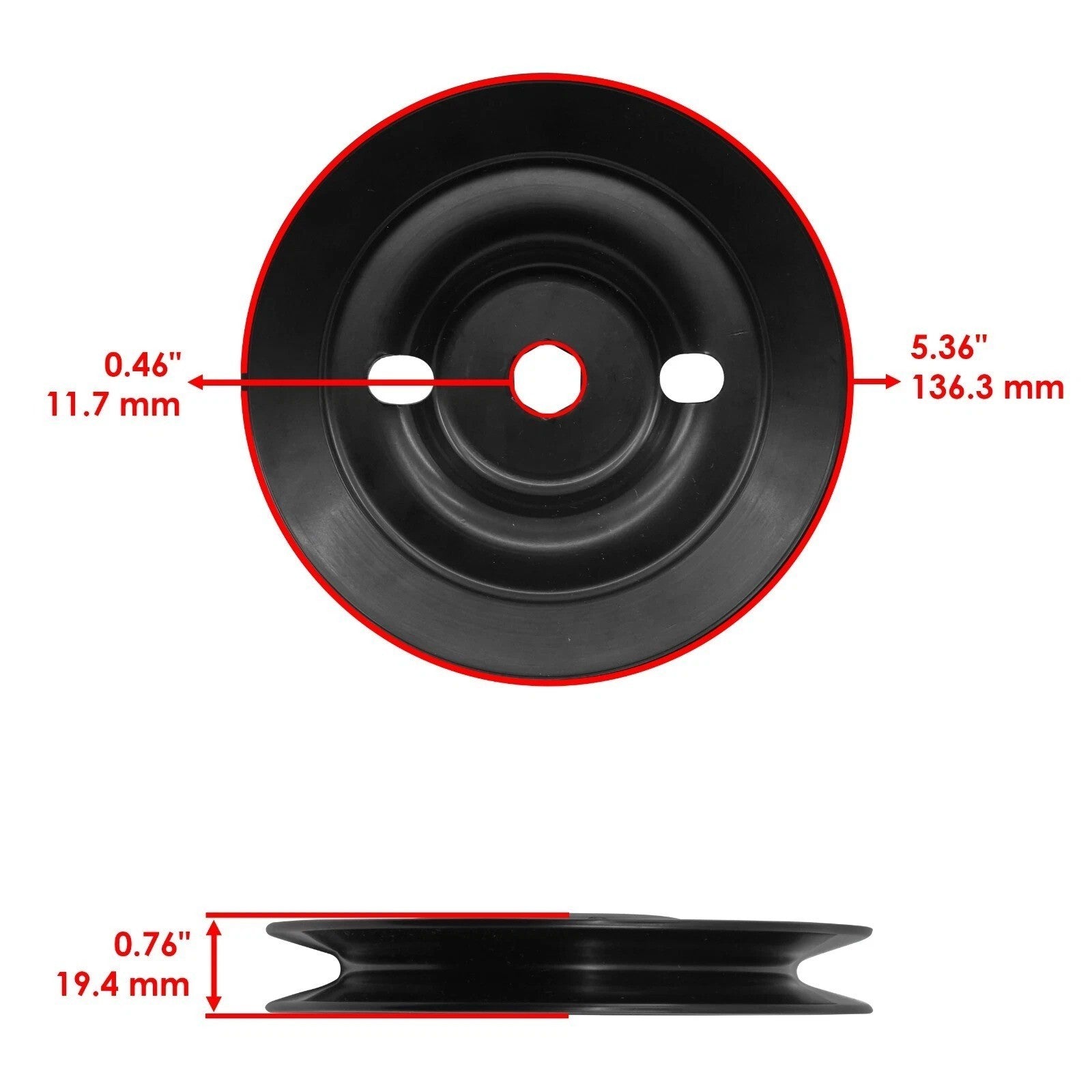 Deck Spindle w/Pulley for John Deere Z315 Z320R Z320M Z335 Z345R Z345M 42"