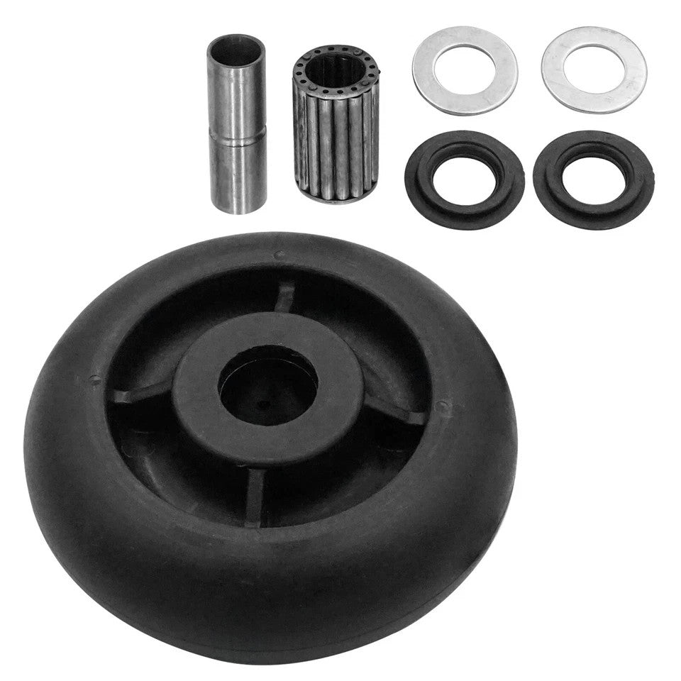 Caltric Mower Deck Gauge Wheel for John Deere 2025R 2027R 2032R 2305 / AM136720