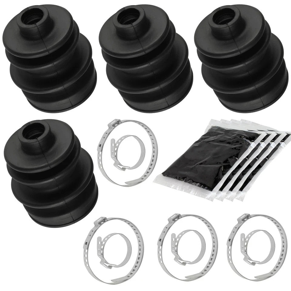 2 Rear Axle Inner Outer CV Boot Kit for Arctic Cat 550 H1 EFI 2009 2010