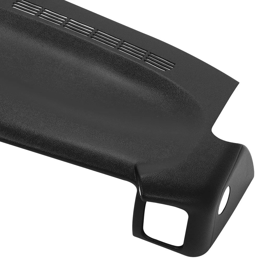 Black Molded Dash Cover Cap Board Overlay For 1999-06 03 Chevy Silverado Sierra