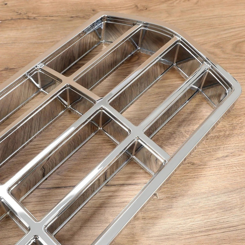 HECASA Grille For Ford F-150 Bronco 1978-1979 Front Chrome Shell & Insert Kit