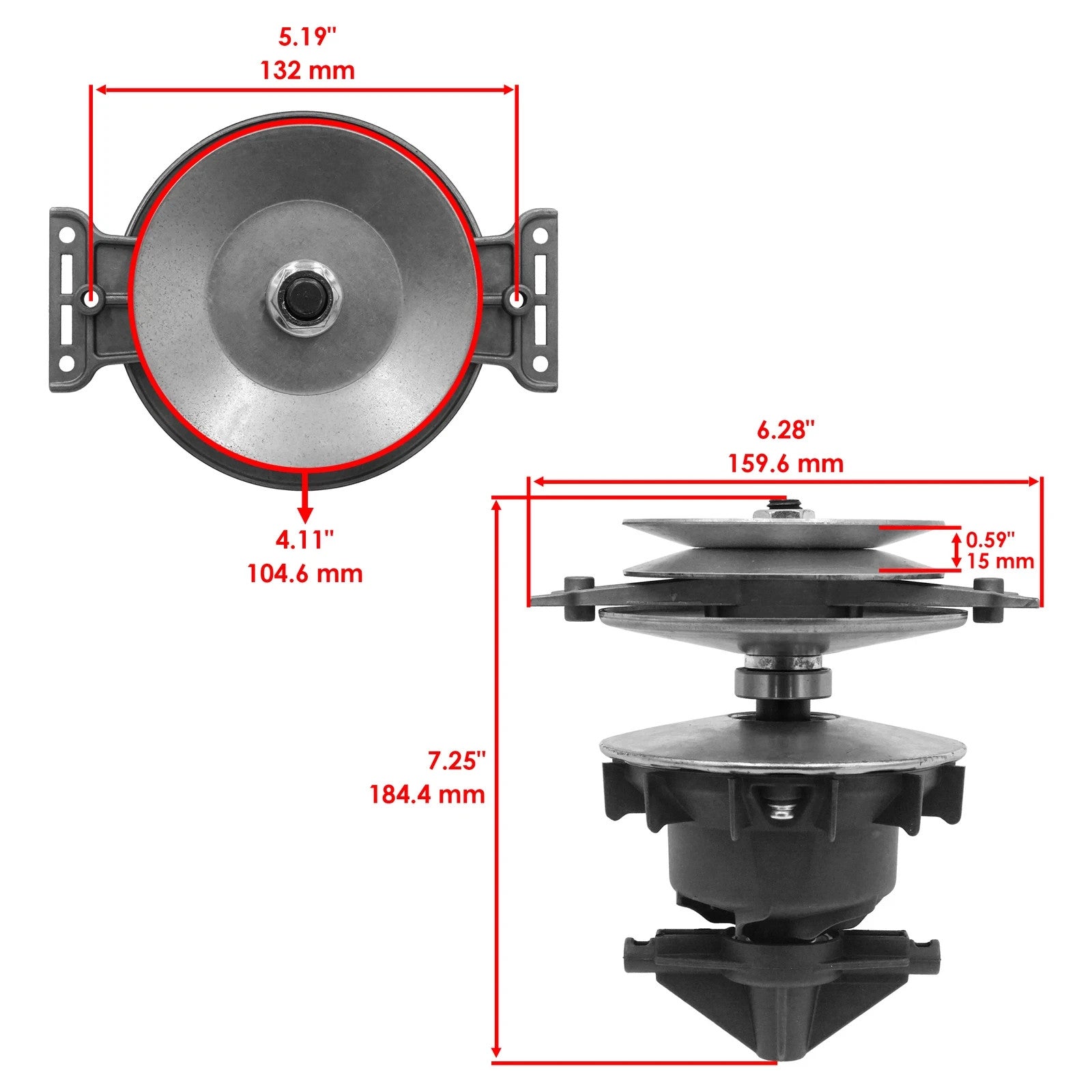 MIA13031 Primary & Secondary Transmission Kit For John Deere D105 E100 X105 X106