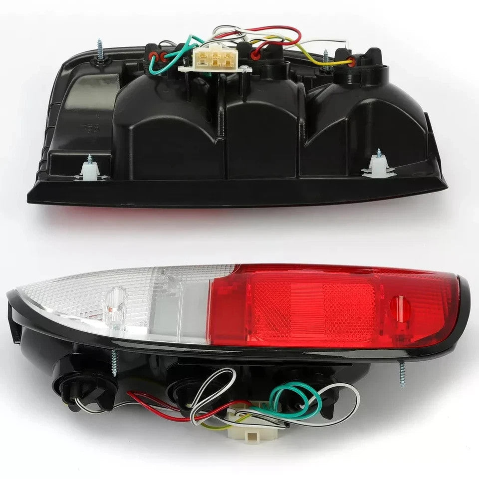 HECASA Red/Clear Tail lights lamps For 95-00 Tacoma Pickup Truck 2WD/4WD DOT/SAE