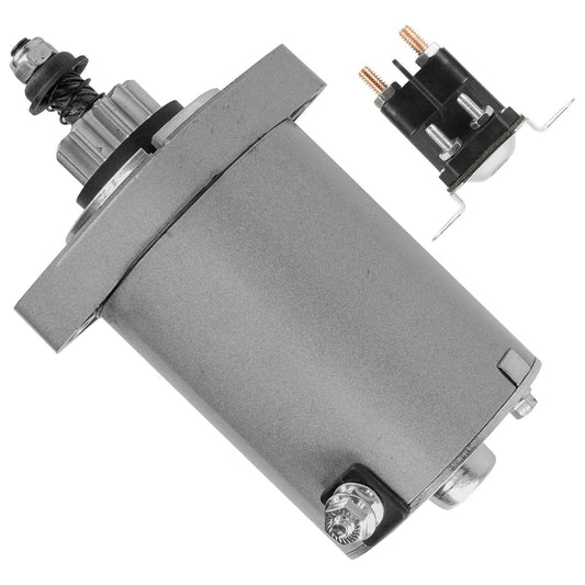 12V Starter with Relay Solenoid for John Deere X350 X350R X354 X360 X370 X380