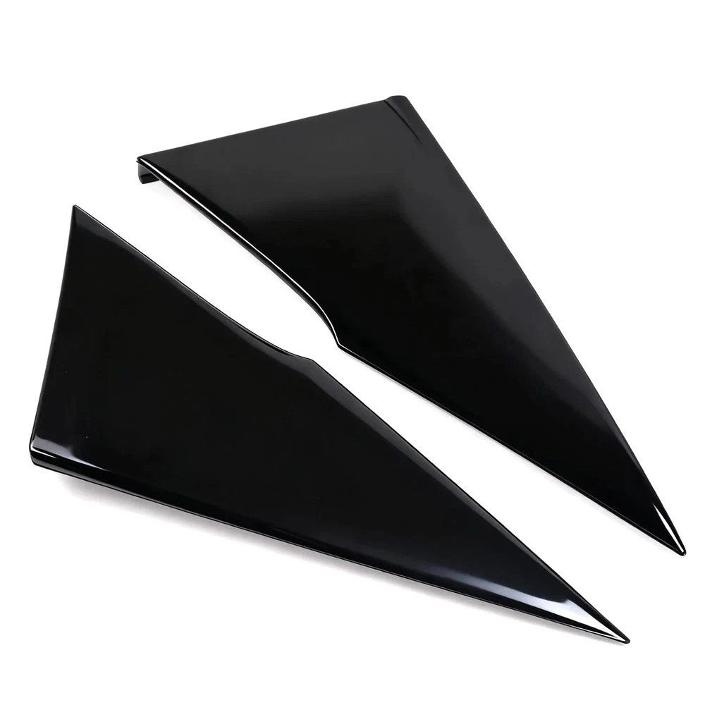 For Toyota Prius Prime 2016-2022 Gloss Black Rear Quarter Moldings Cover Panel