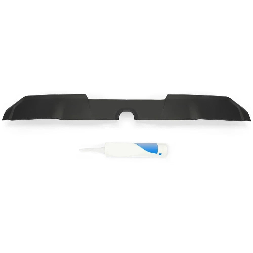 For 19-23 24 Dodge Ram 1500 Crew Cab Matte Black Roof Rear Cab Spoiler Wing 1PC