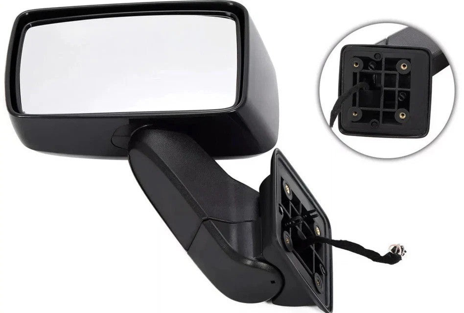 HECASA Pair Side View Exterior Power Mirror Front LH&RH For Hummer H3 H3T 06-10