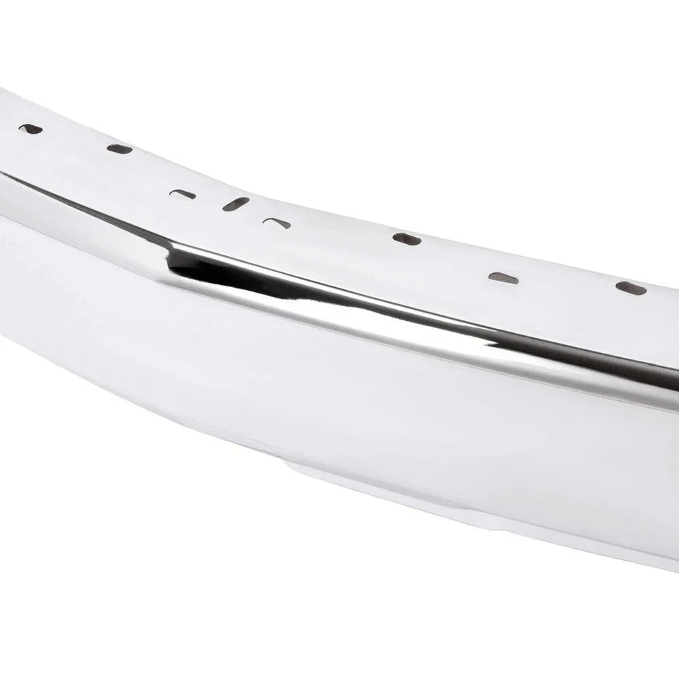 For 2019 2020 2021 2022 Chevy Silverado 1500 Chrome Steel Front Bumper Face Bar