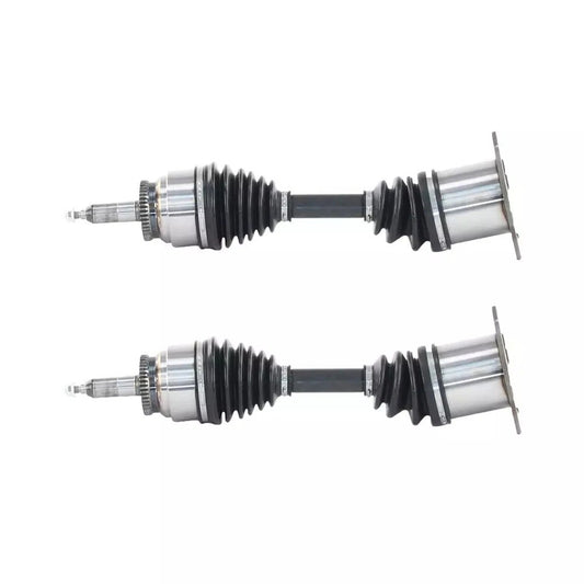 Front Driver and Passenger Side CV Joint Axle Shafts Set 2PCS For Ford F150 4WD