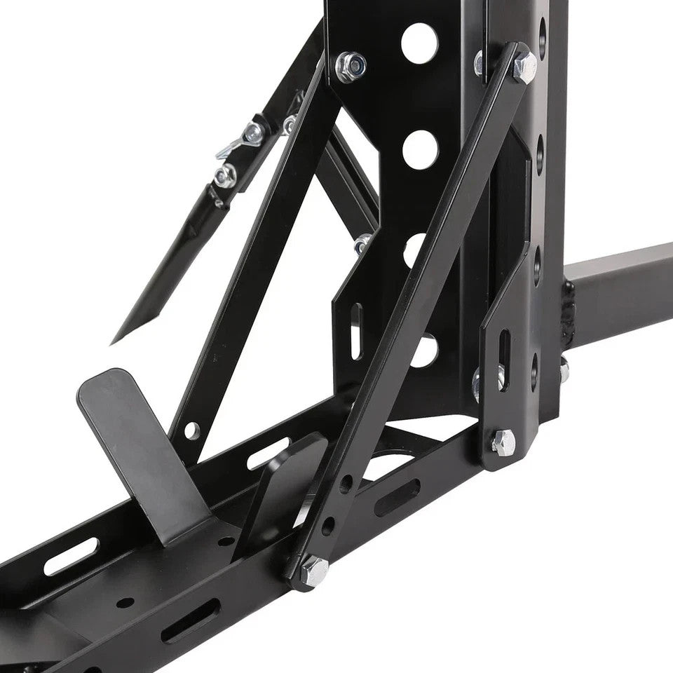 Portable Motorcycle Trailer Carrier Tow Dolly Hauler Rack Hitch Mount 800LBS