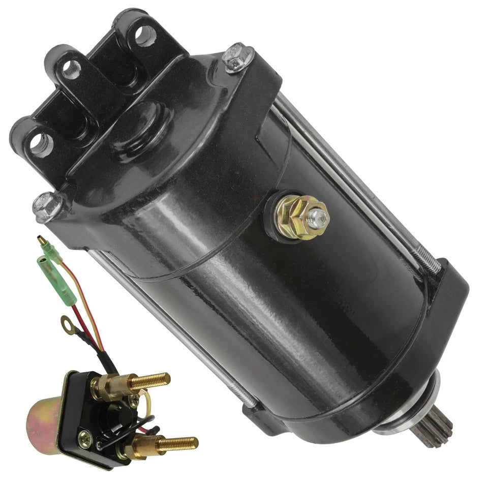 Starter & Relay Solenoid for Kawasaki JS750 750 Sx 1992 1993 1994 1995 Pwc New