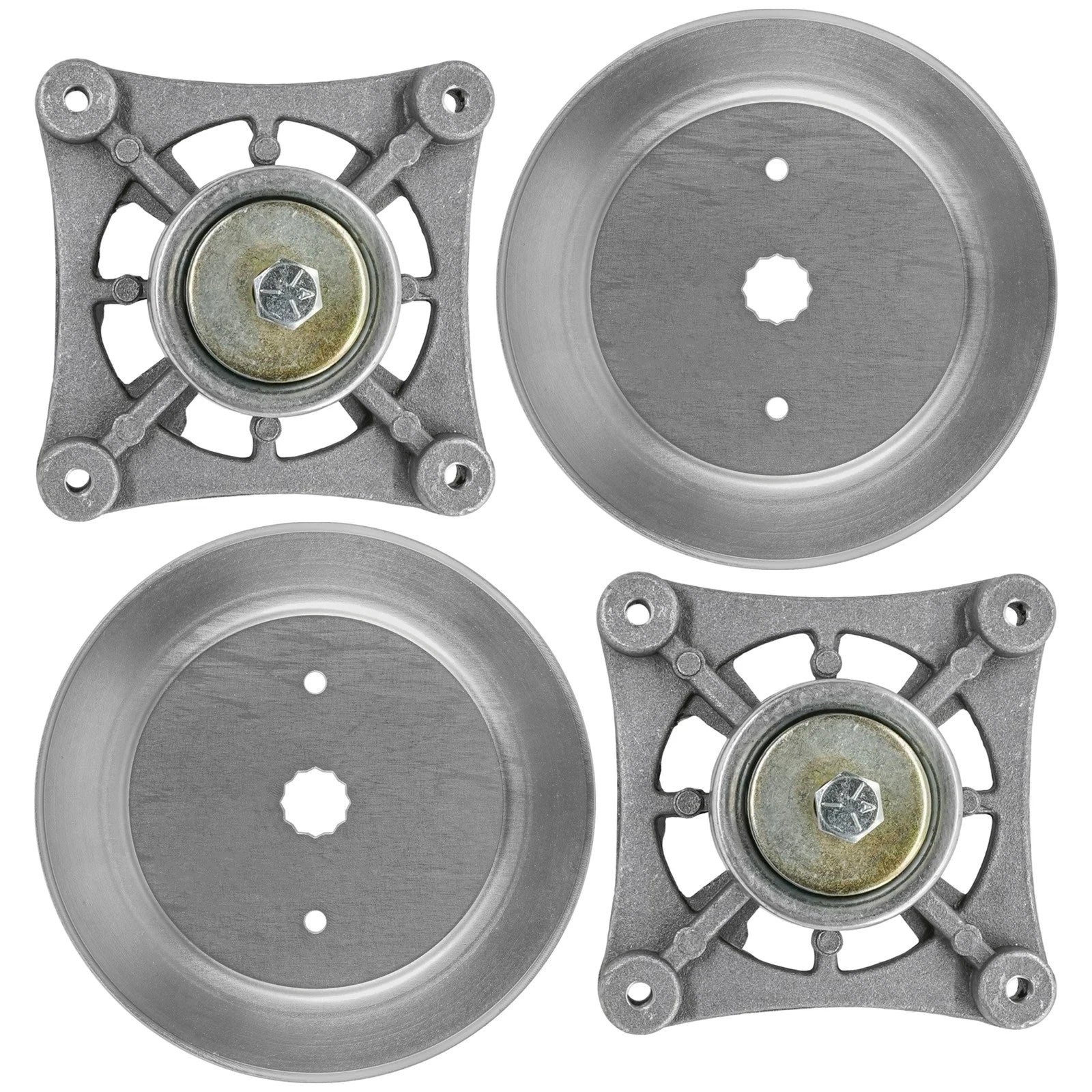 2 Spindle Assembly W/Pulley for Ayp Husqvarna Craftsman 285-585 187292 192870