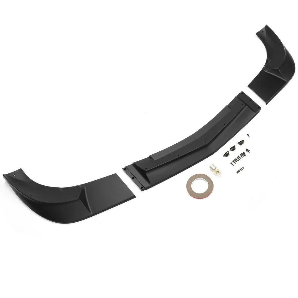 HECASA For 2005-2013 Chevy Corvette C6 Base ZR1 Style Front Bumper Lip Spoiler