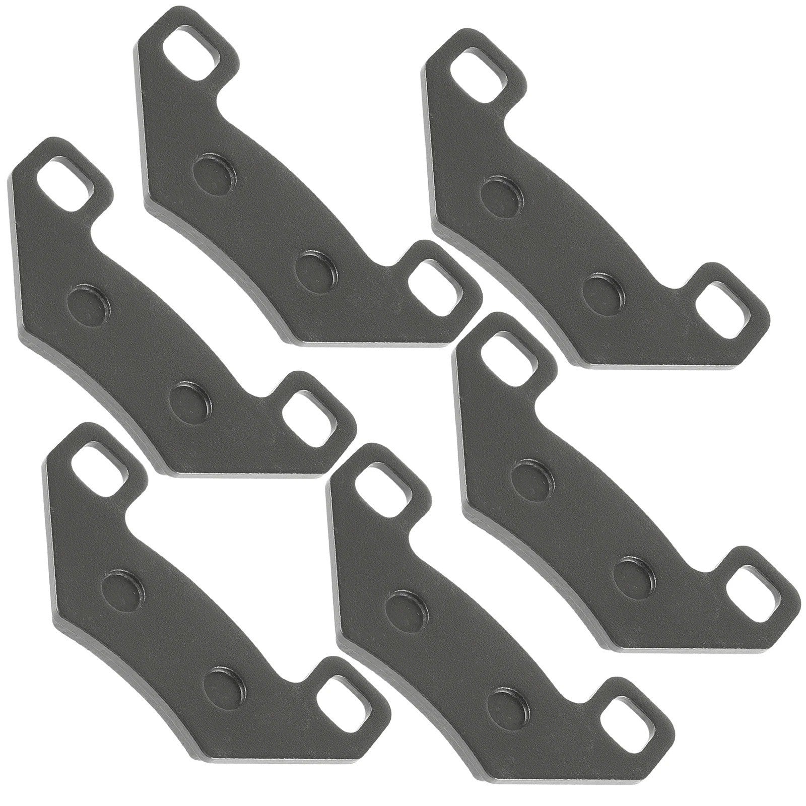 Caltric Front and Rear Brake Pads for Polaris Hawkeye 300 2006 / 2203045