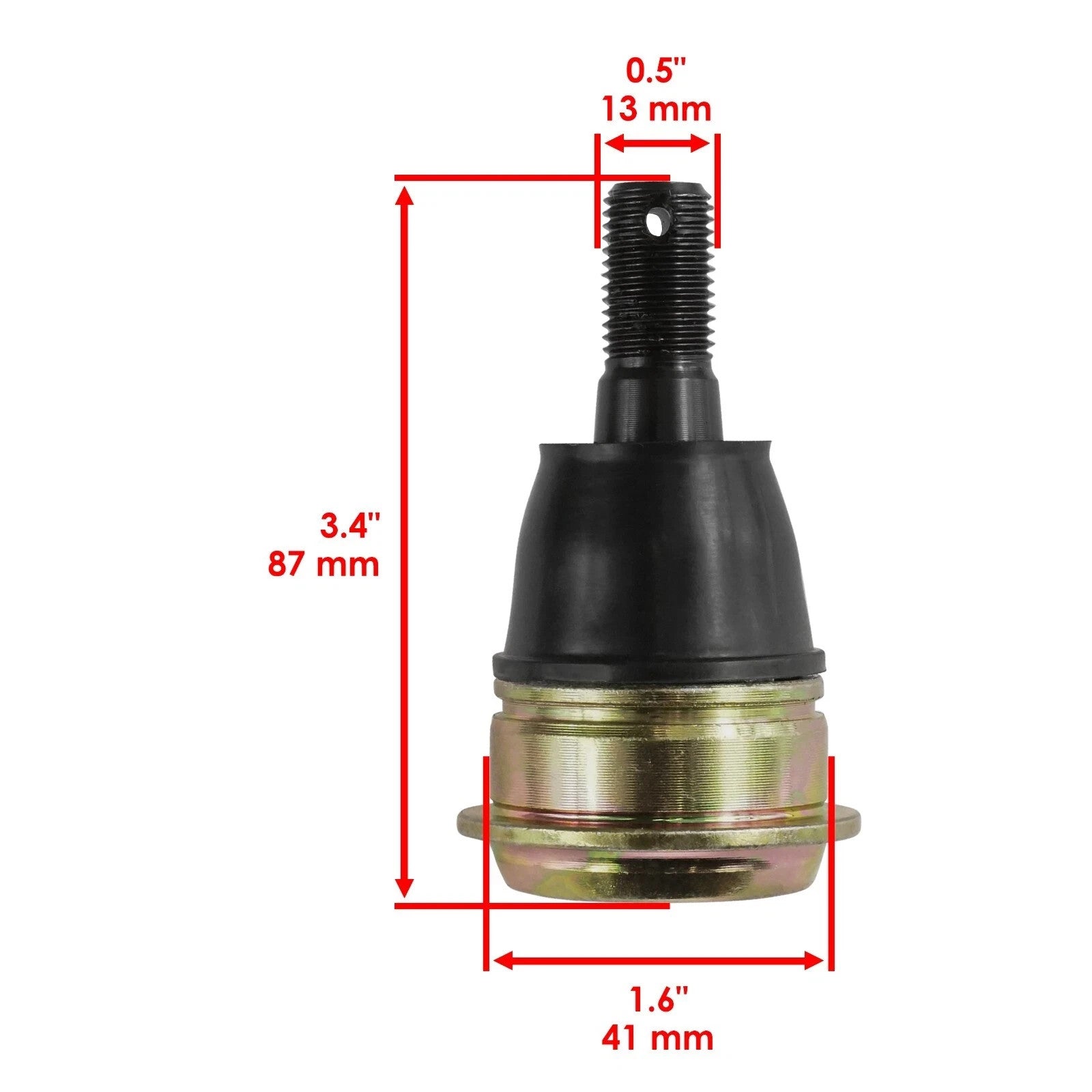 2 Front Knuckle Lower Upper Ball Joint For John Deere Xuv Gator 625I 825I Gas