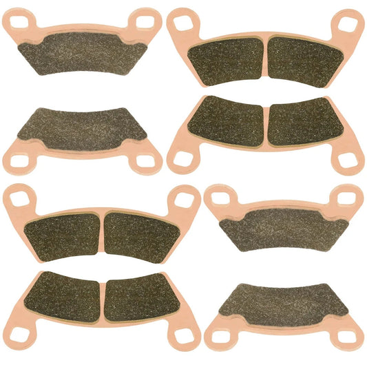Front And Rear Brake Pads for Polaris RZR XP 900 EFI 2011-2013 / RZR 900 2014