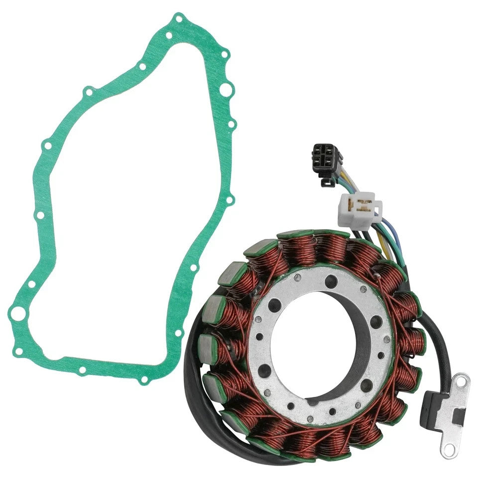 Stator & Gasket for Suzuki LTA500F LT-A500F Vinson 500 4X4 Auto 2002 2003-2007