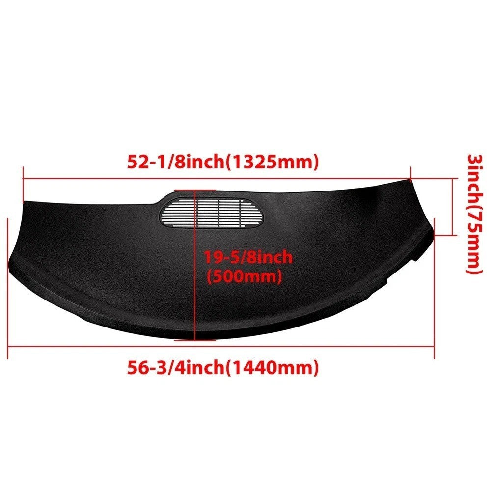 Black Molded Dash Board Cover Bezel Cap Overlay For Camaro Firebird 1997-2002