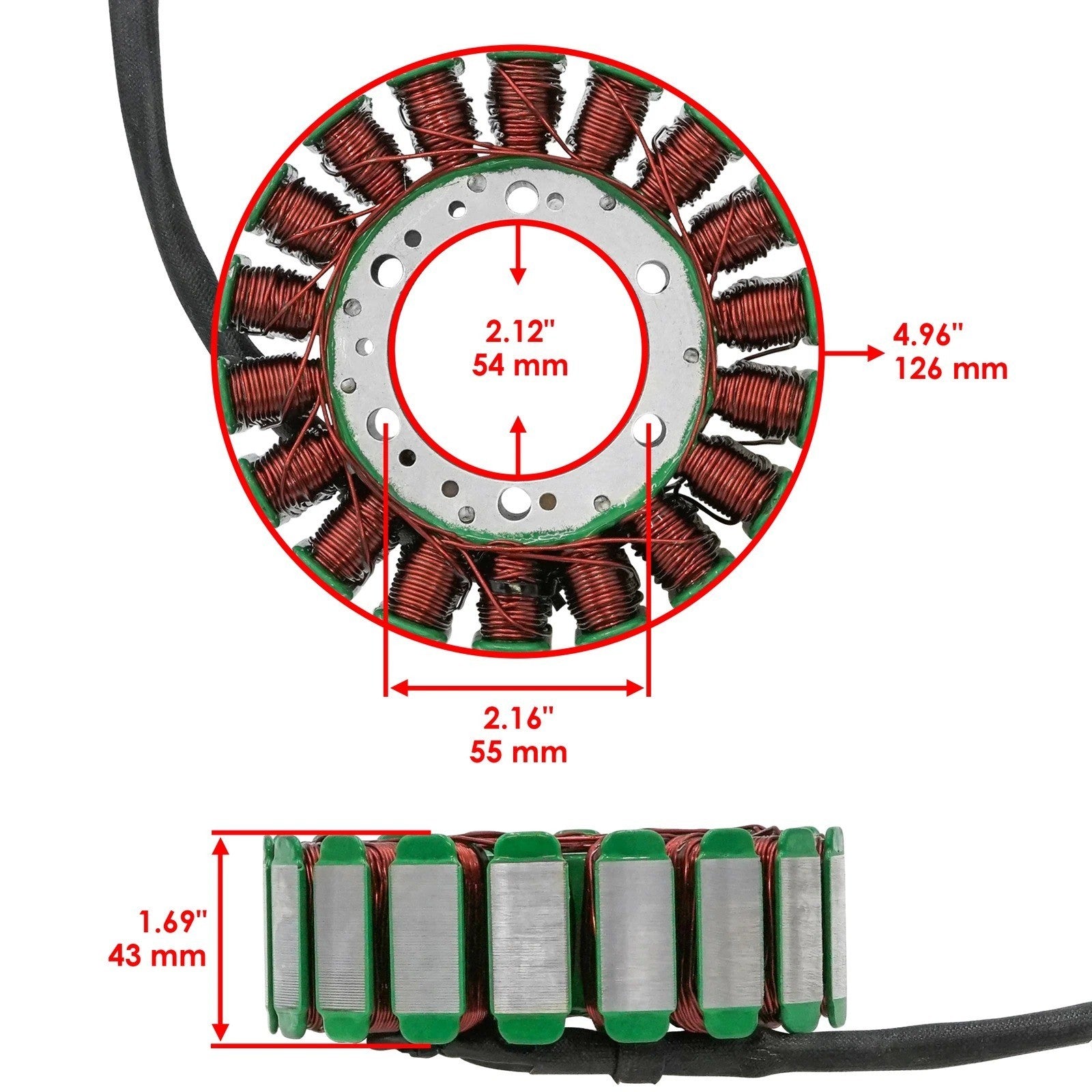 Stator for Honda 31120-MCH-003