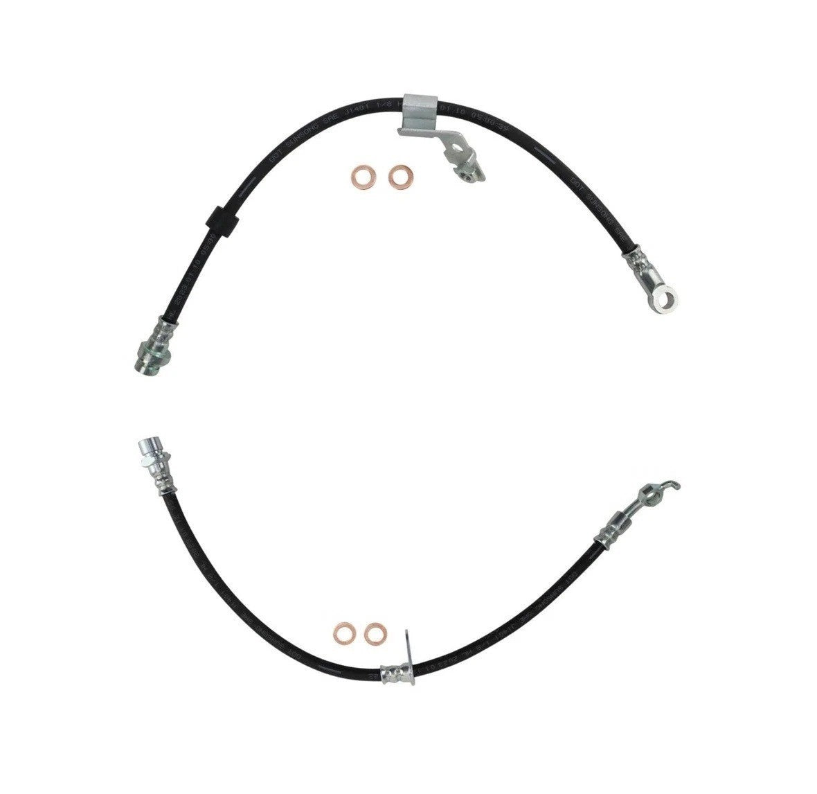 Front Brake Hose Set For 1996-2003 Toyota RAV4