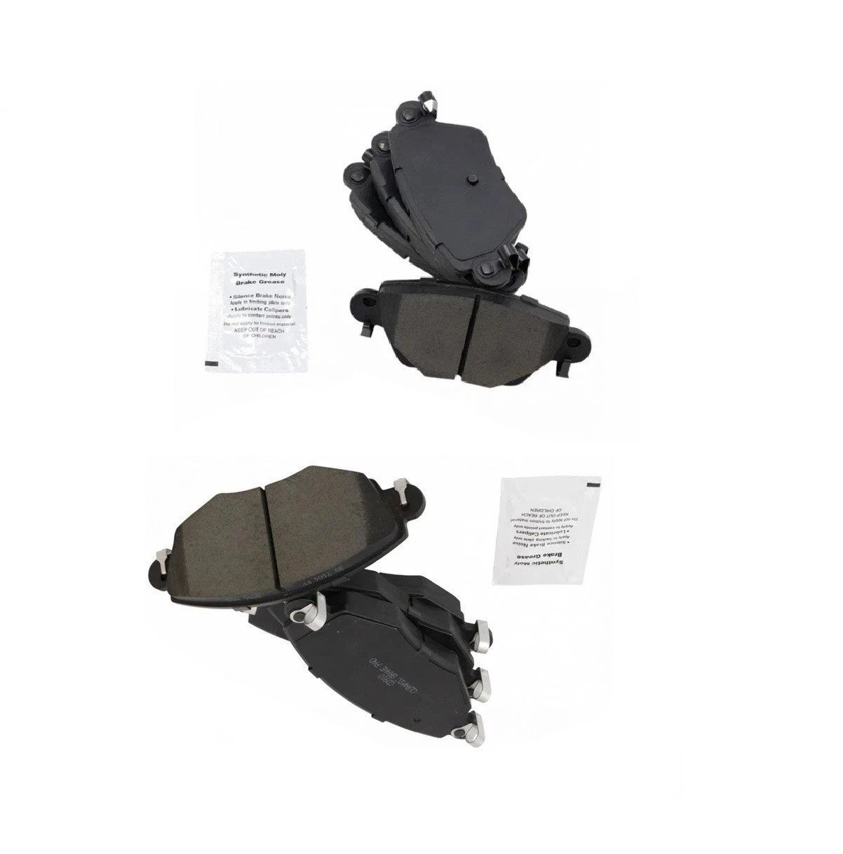 Front & Rear Ceramic Disc Brake Pad Set Kit for 02-04 Jaguar X-Type New