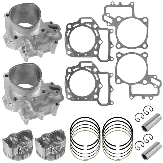 Front Rear Cylinder Piston Ring fits Kawasaki Brute Force 750 KVF750 05-11 85mm
