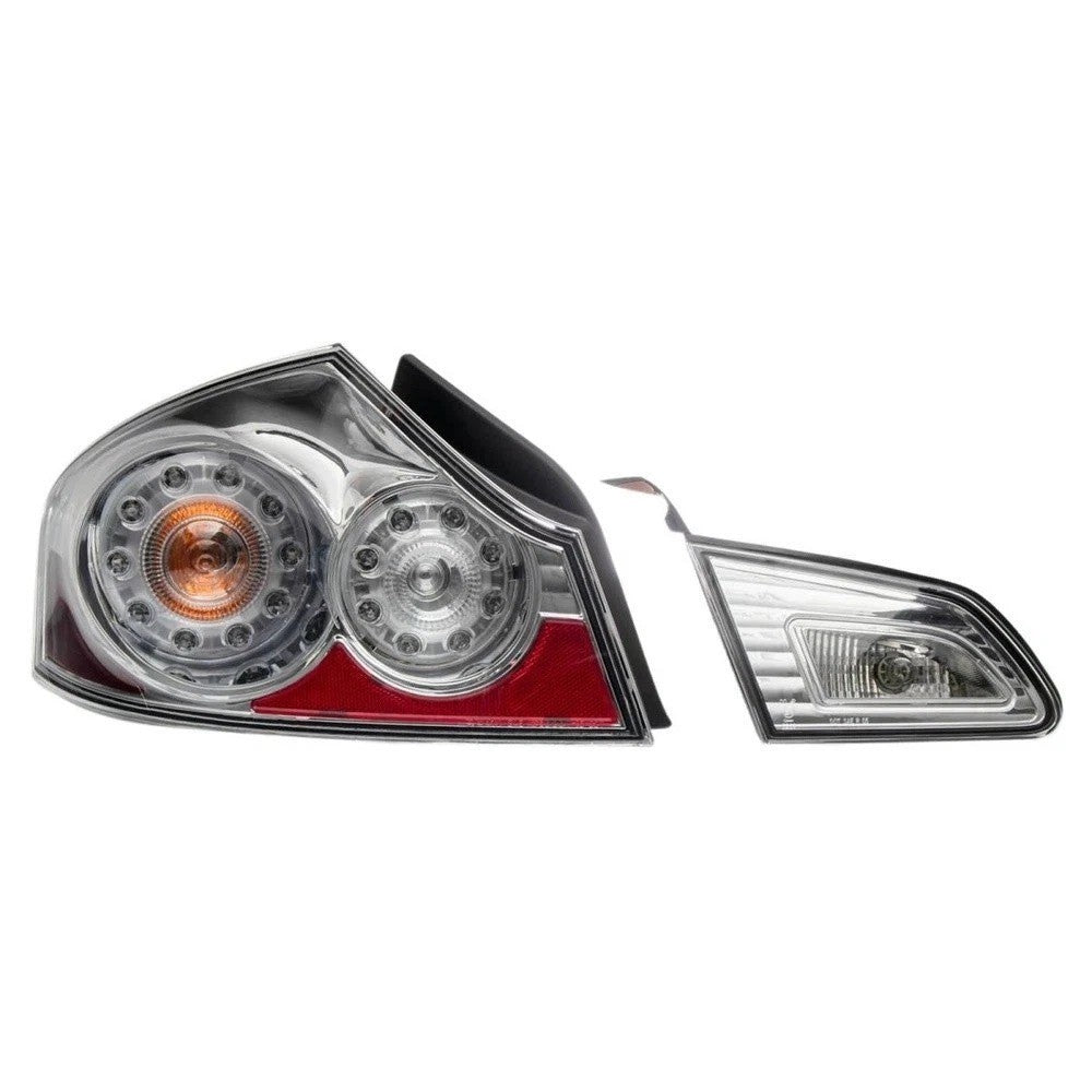 Rear Tail Lights Set Fits 11-12 INFINITI G25 07-08 G35 09-13 G37 15 Q40