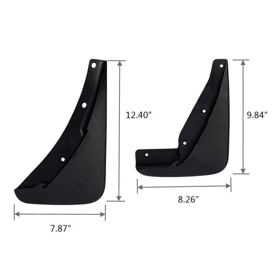 For 2015-2023 Dodge Challenger Coupe 2-Door Splash Guards Mud Flaps Mudguard