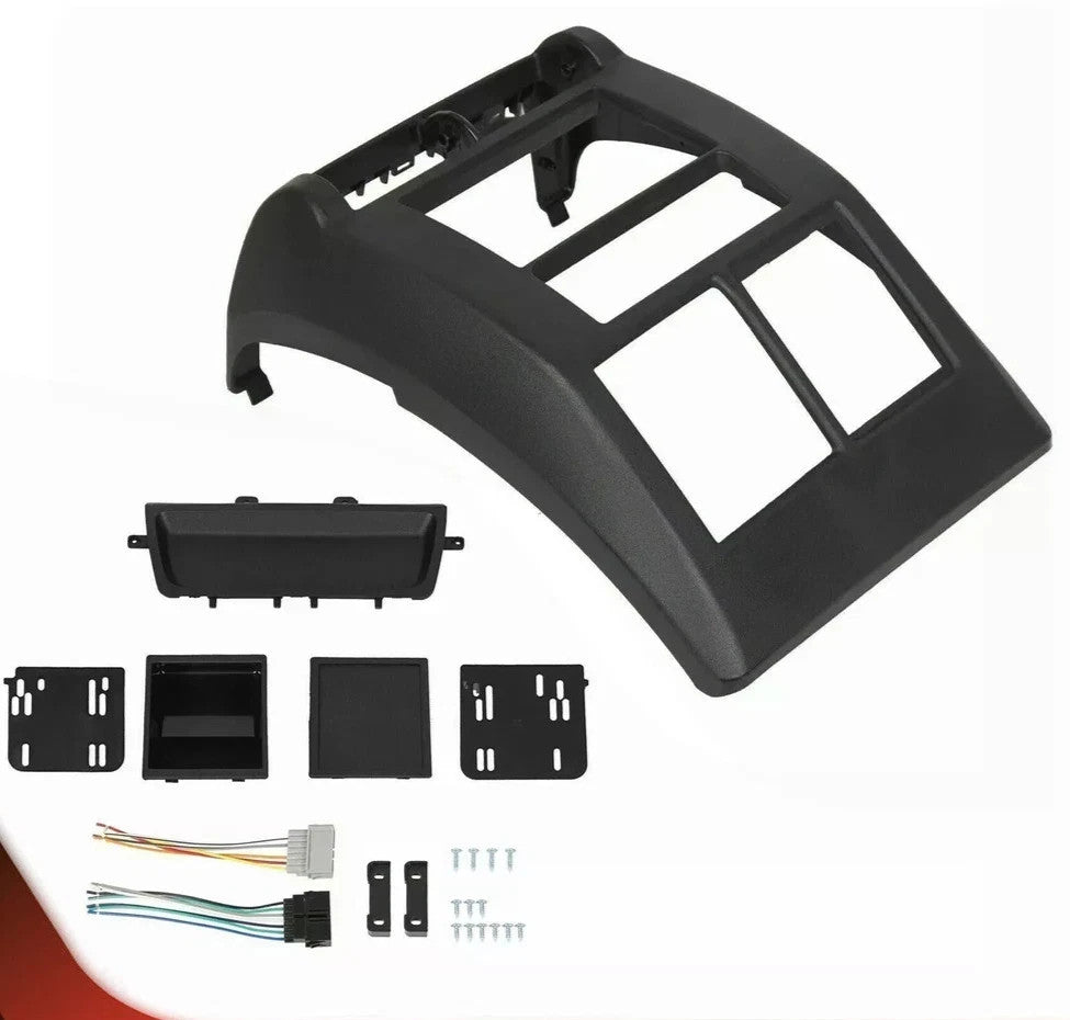 FOR JEEP WRANGLER TJ 1997-2002 DOUBLE DIN DASH BEZEL RADIO STEREO MOUNTING KIT