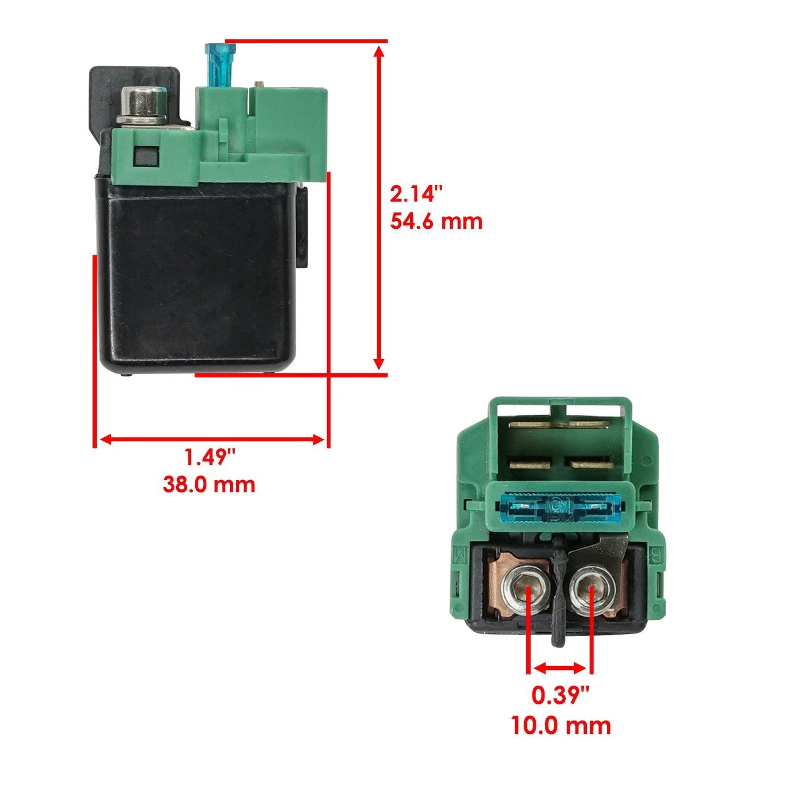 Caltric Starter Solenoid Relay for Honda CRF250F 2019 2020 2021 2022 2025