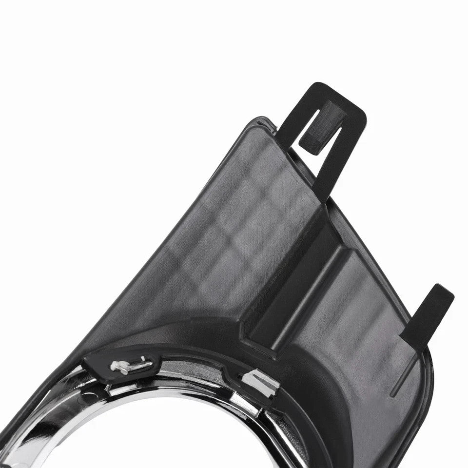 HECASA Fog Light Cover Bezel Chrome For Cadillac SRX 2010-2016 Left&Right Side