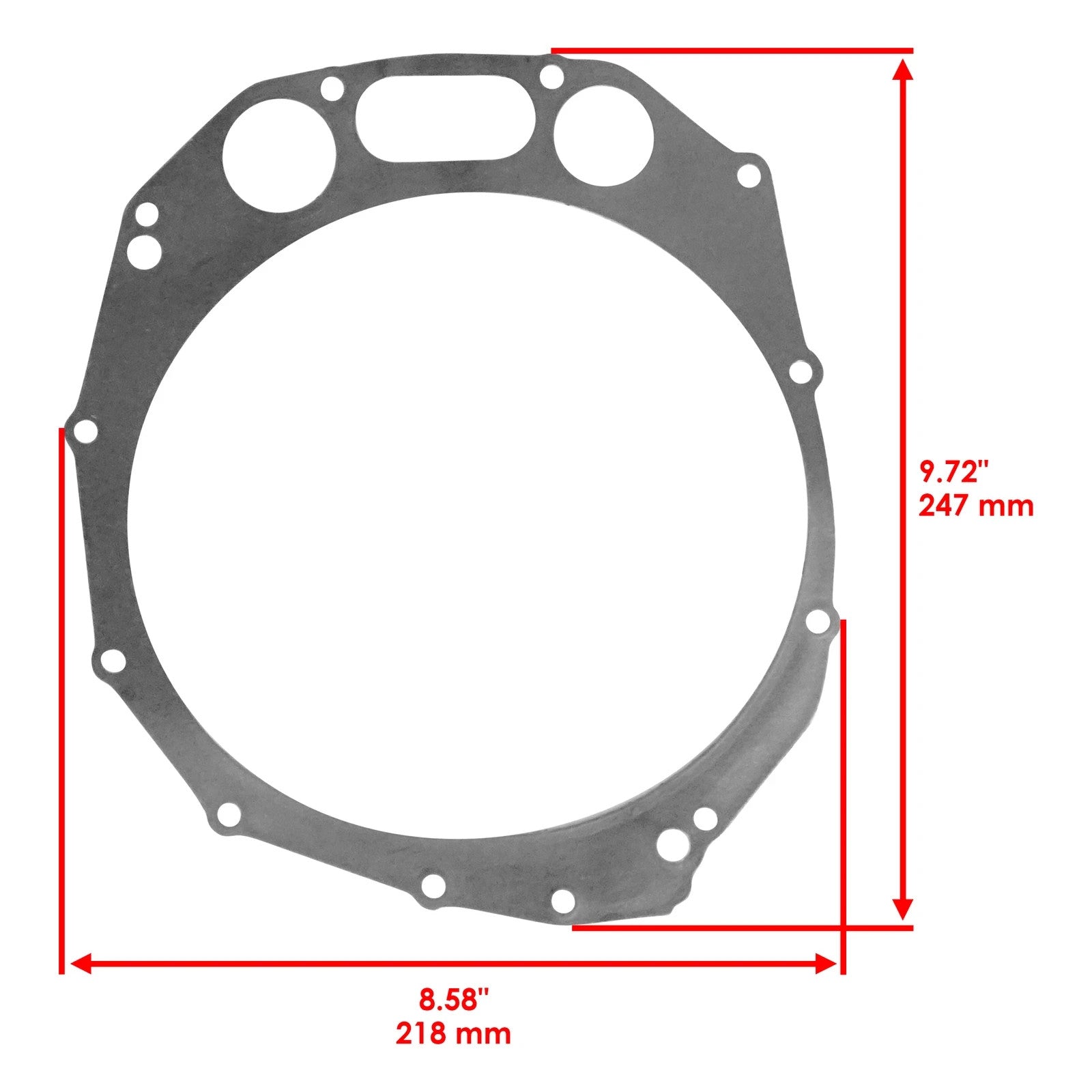 Caltric Clutch Cover Gasket for Suzuki 11482-24F00 Gasket Clutch Cover