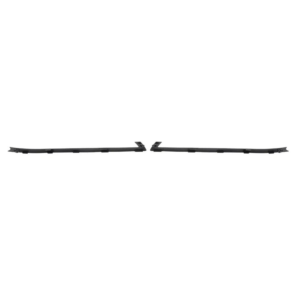 Fits Kia Optima 2014-2015 Front Bumper Upper Grille Chrome Trim w/Fog lights Set