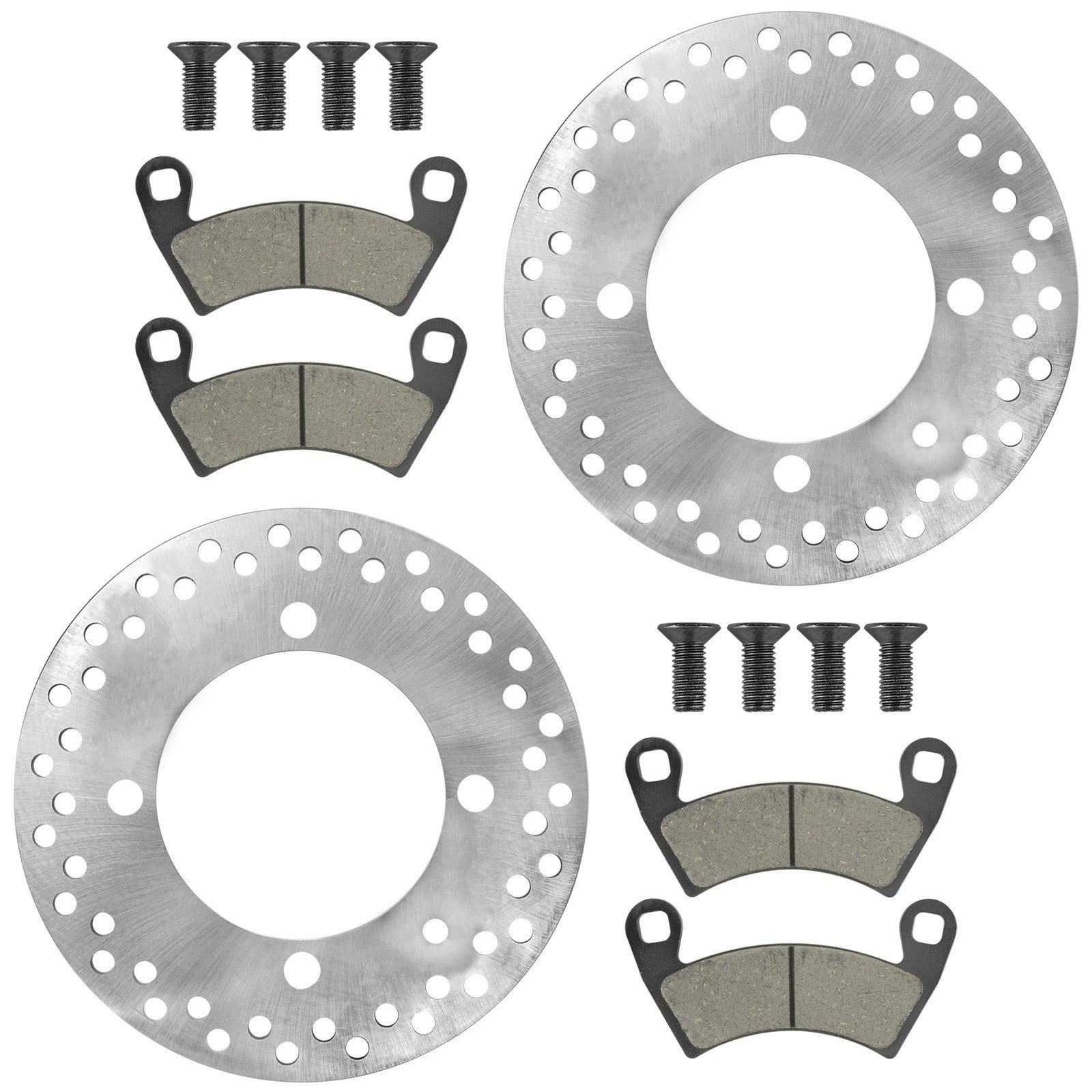 Brake Discs w/Pads & Bolt  For Polaris Ranger 1000 XP 1000 Crew XP 1000 18-2025