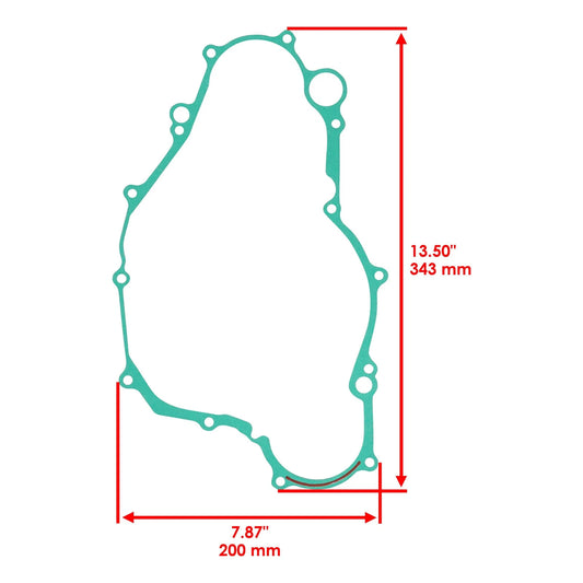 Clutch Cover Inner Gasket for Yamaha YFZ450 YFZ 450 2007-2013